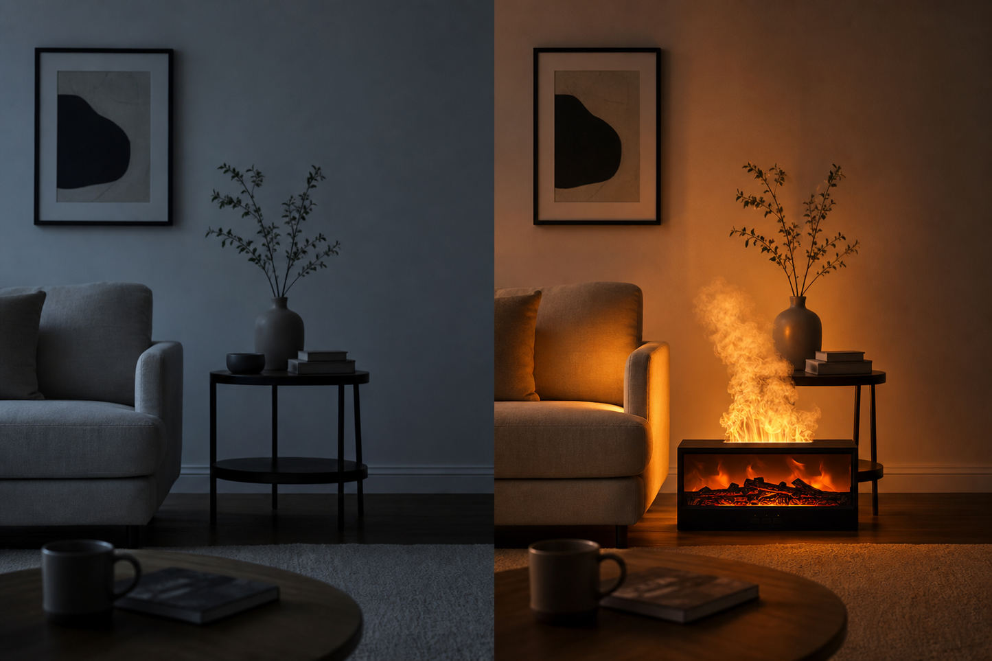 VISSKO Fireplace Aroma Diffuser